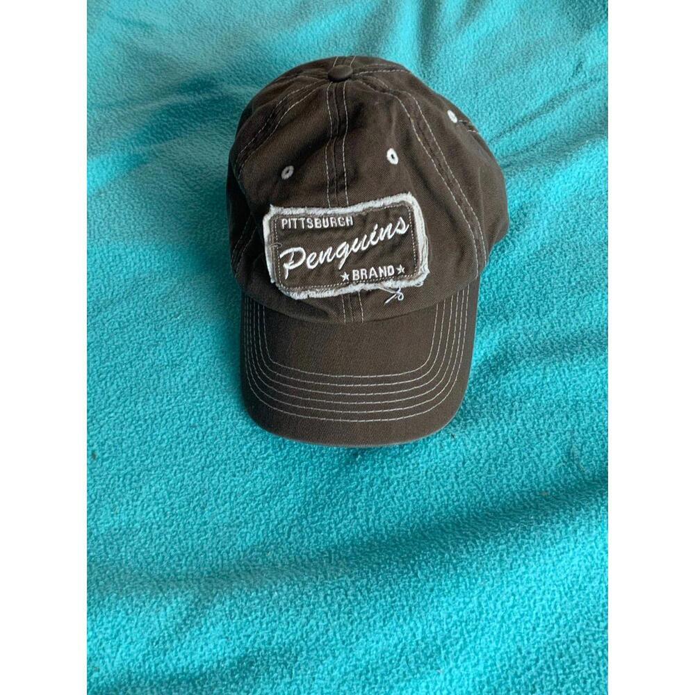 Unisex Pittsburgh Penguins Hockey Brown Hat One Size Fits Most​